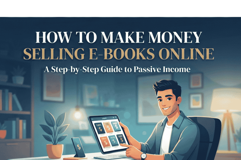 How to Make Money Selling E-books Online (Complete Beginner’s Guide for 2026)